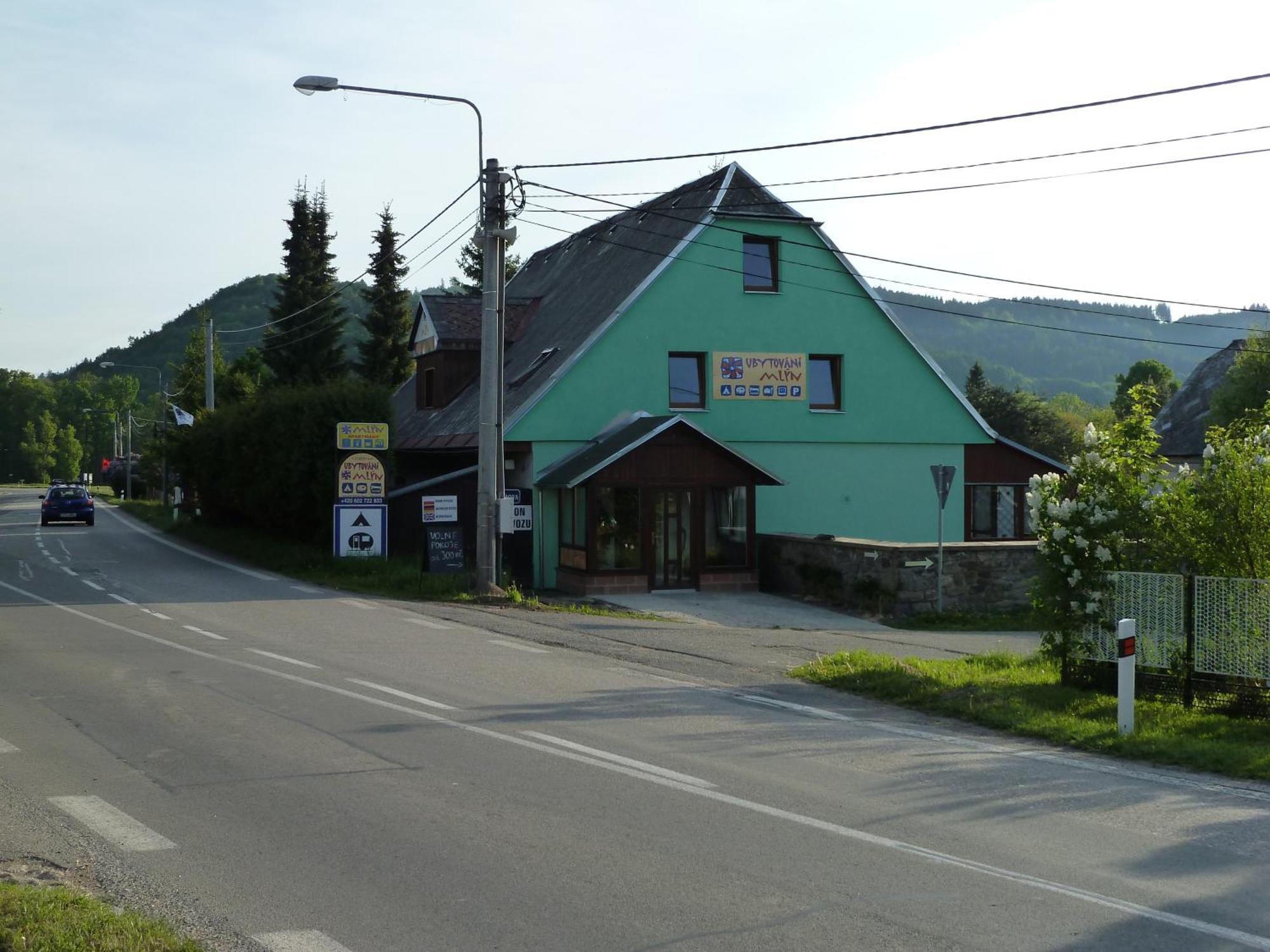 Ubytování Mlýn Velké Losiny Esterno foto